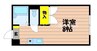 水島臨海鉄道水島本線/栄駅 徒歩39分 2階 築29年 1Kの間取り