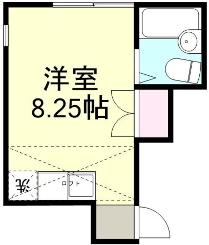 間取図 水島臨海鉄道水島本線/三菱自工前駅 徒歩31分 2階 築33年