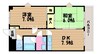 宇野線<宇野みなと線>/備前田井駅 徒歩18分 1階 築27年 2DKの間取り