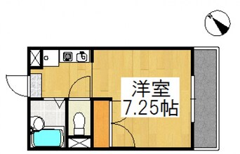 間取図 山陽本線（中国）/中庄駅 徒歩21分 1階 築29年