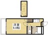 伯備線/総社駅 徒歩18分 2階 築33年 1Kの間取り