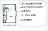 山陽本線（中国）/新倉敷駅 徒歩9分 2階 築29年 1Rの間取り