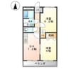 伯備線/清音駅 徒歩18分 2階 築23年 2DKの間取り
