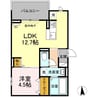 水島臨海鉄道水島本線/球場前駅 徒歩27分 3階 築4年 1LDKの間取り