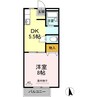 瀬戸大橋線/児島駅 徒歩15分 1階 築34年 1DKの間取り