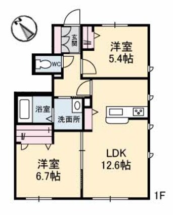 間取図 ジャルダン