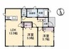 瀬戸大橋線/茶屋町駅 徒歩44分 1階 築9年 2LDKの間取り