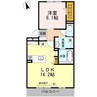 瀬戸大橋線/上の町駅 徒歩38分 3階 築10年 1LDKの間取り
