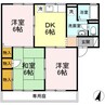 水島臨海鉄道水島本線/福井駅 徒歩6分 1階 築26年 3DKの間取り
