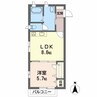 山陽本線（中国）/倉敷駅 徒歩18分 2階 築19年 1LDKの間取り