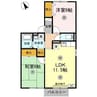 山陽本線（中国）/新倉敷駅 徒歩25分 2階 築26年 2LDKの間取り