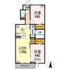 瀬戸大橋線/児島駅 徒歩10分 1階 1年未満 2LDKの間取り