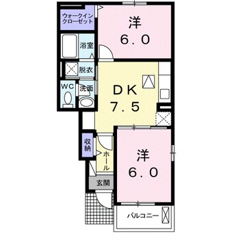 間取図 アヴァンティⅤ・Ｂ