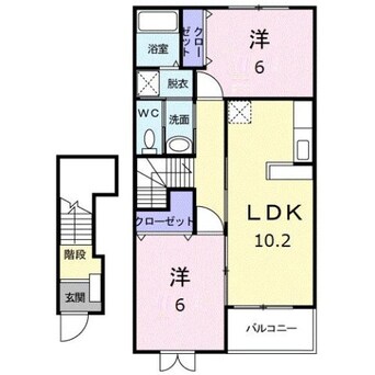 間取図 サン　ナリィシュ