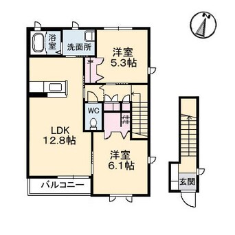間取図 リアン　Ｃ棟