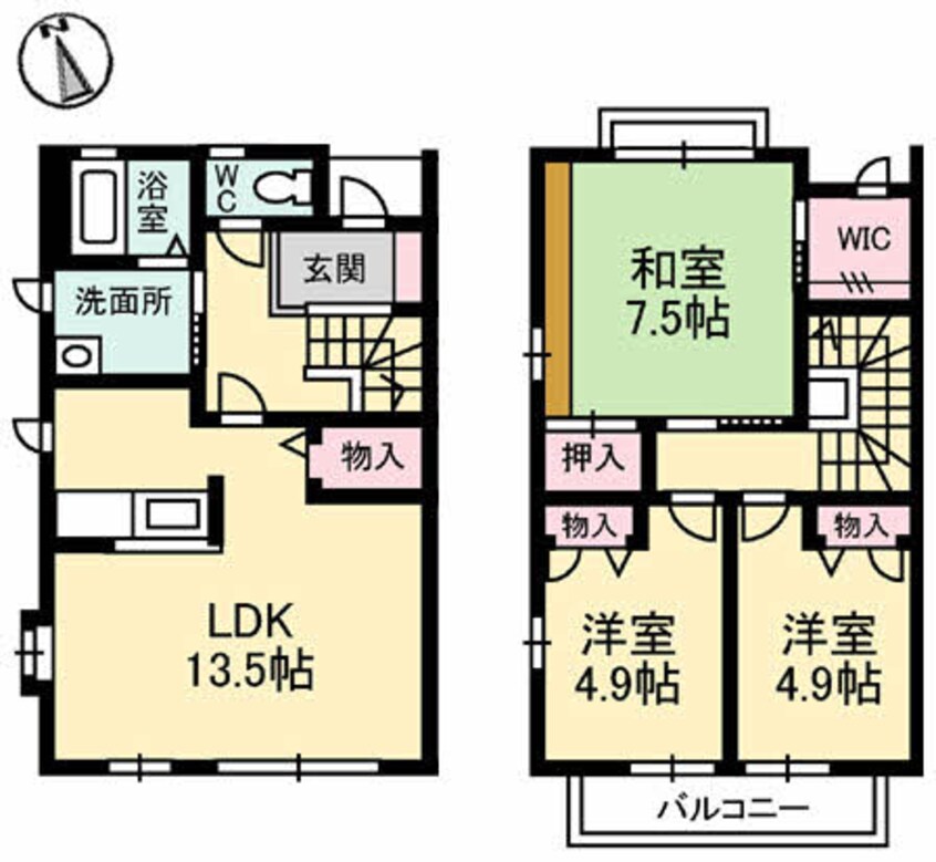 間取図 ニューサンホーム日吉　Ｅ棟