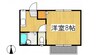 山陽本線（中国）/倉敷駅 徒歩21分 1階 築25年 1Kの間取り
