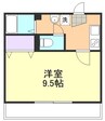 水島臨海鉄道水島本線/西富井駅 徒歩19分 3階 築19年 1Kの間取り