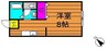 水島臨海鉄道水島本線/栄駅 徒歩21分 2階 築30年 1Kの間取り