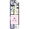 山陽本線（中国）/新倉敷駅 徒歩5分 3階 築8年 1Kの間取り