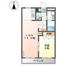 山陽本線（中国）/新倉敷駅 バス:10分:停歩6分 2階 築21年 1LDKの間取り