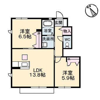 間取図 リブラン　Ａ棟
