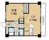 山陽本線（中国）/中庄駅 徒歩20分 3階 築36年 1LDKの間取り