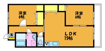 間取図 水島臨海鉄道水島本線/西富井駅 徒歩15分 2階 築31年