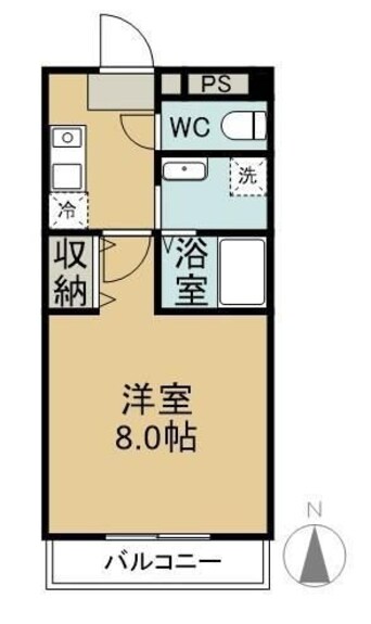 間取図 山陽本線（中国）/中庄駅 徒歩24分 3階 築24年
