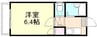 水島臨海鉄道水島本線/栄駅 徒歩4分 2階 築34年 1Kの間取り