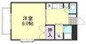 水島臨海鉄道水島本線/常盤駅 徒歩18分 1階 築31年 1Kの間取り