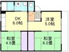 山陽本線（中国）/倉敷駅 徒歩16分 1階 築30年 3DKの間取り