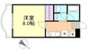 水島臨海鉄道水島本線/弥生駅 徒歩26分 3階 築25年 1Kの間取り