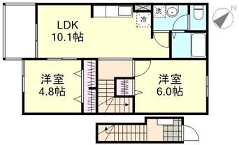 間取図 サンクレストC