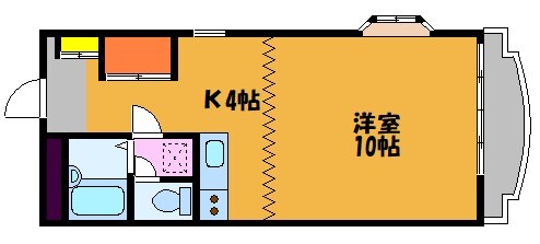 間取り図 山陽本線（中国）/倉敷駅 徒歩15分 2階 築35年