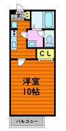 山陽本線（中国）/倉敷駅 徒歩13分 2階 築21年 1Kの間取り