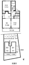 山陽本線（中国）/金光駅 徒歩7分 2階 築26年 2DKの間取り