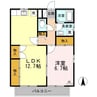 瀬戸大橋線/茶屋町駅 徒歩48分 2階 築23年 1LDKの間取り