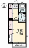 山陽本線（中国）/倉敷駅 徒歩20分 2階 築20年 1Rの間取り