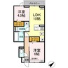 水島臨海鉄道水島本線/球場前駅 徒歩10分 1階 1年未満 2LDKの間取り