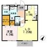 水島臨海鉄道水島本線/浦田駅 徒歩5分 1階 築13年 1LDKの間取り
