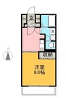 山陽本線（中国）/中庄駅 徒歩5分 3階 築32年 1Kの間取り