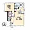 水島臨海鉄道水島本線/球場前駅 徒歩17分 1階 築20年 1LDKの間取り