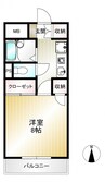 水島臨海鉄道水島本線/西富井駅 徒歩19分 2階 築35年 1Kの間取り