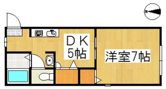 間取図 山陽本線（中国）/倉敷駅 徒歩9分 2階 築30年