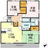 瀬戸大橋線/茶屋町駅 徒歩11分 3階 築15年 3LDKの間取り