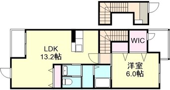 間取図 水島臨海鉄道水島本線/水島駅 徒歩41分 2階 築19年