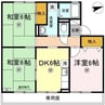 瀬戸大橋線/児島駅 徒歩15分 1階 築30年 3DKの間取り
