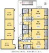 山陽本線（中国）/新倉敷駅 徒歩9分 1階 築18年 1Kの間取り