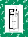 名古屋市営地下鉄鶴舞線/川名駅 徒歩9分 4階 築37年 1Rの間取り